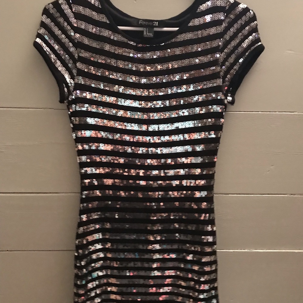 Forever21 sequin dress.